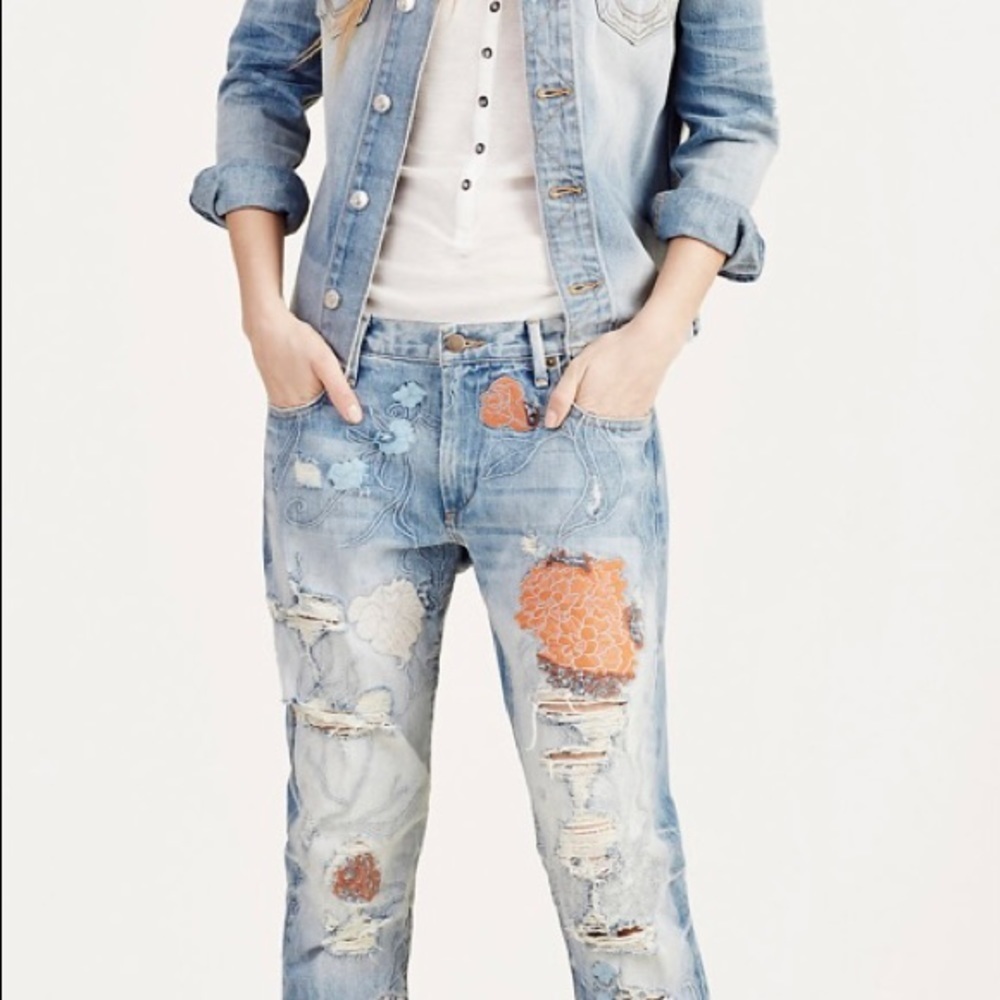 True Religion Liv Relaxed Skinny Jean